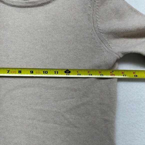 Sail To Sable Womens Wool Cashmere Sweater Bell Sleeves Size XS Light Beige - Picture 8 of 10